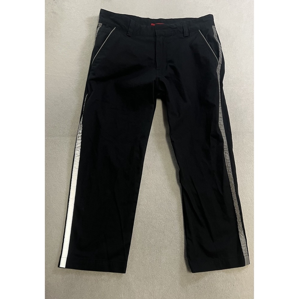 Tesla Employee Work Pants Men's Size 36x26 Black Reflective Motors Uniform